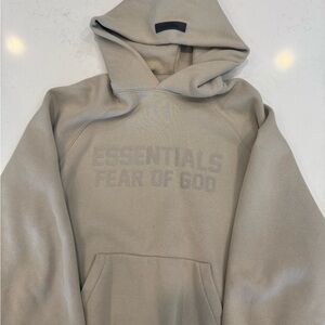 Essentials Fear of God Sand-Toned Hoodie